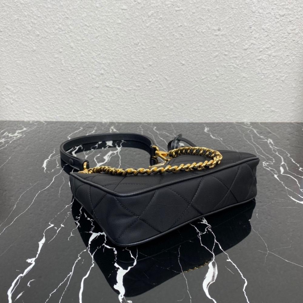 Nylon Hobo Bag