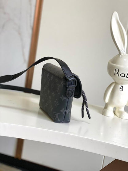 Modern Italian-Inspired Silver Canvas Top Handle Bag