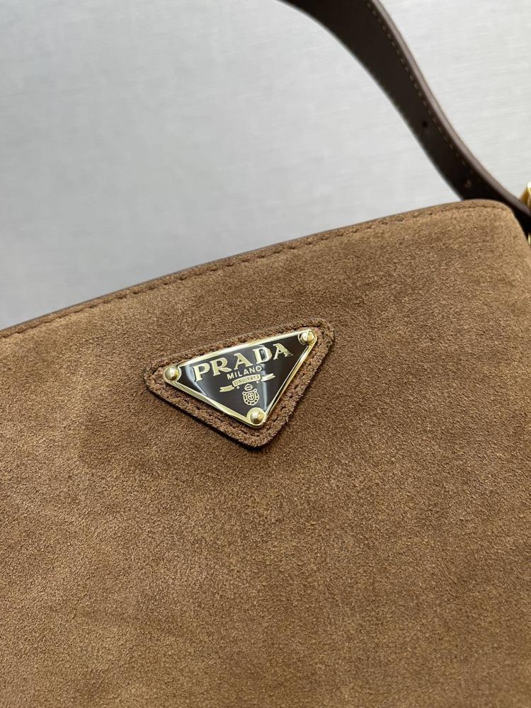 Suede Bucket Bag