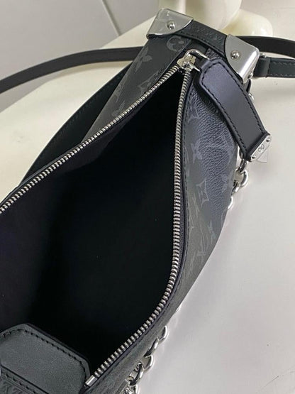 Modern Refined Monogram Crossbody Bag