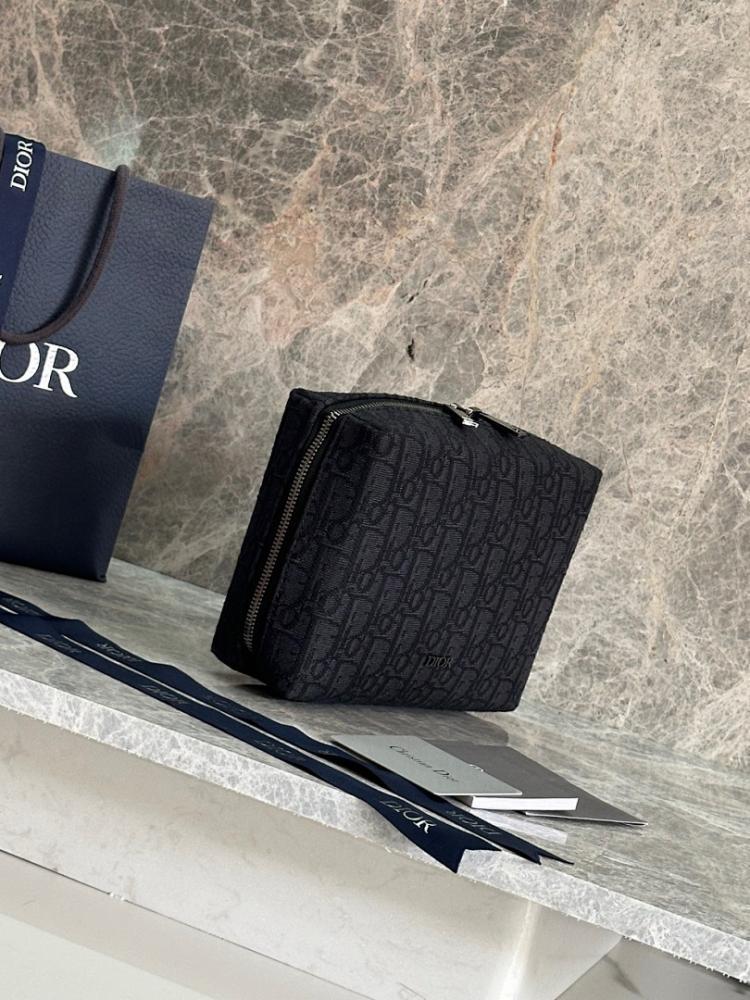 Classic Modern Black Printed Top Handle Bag