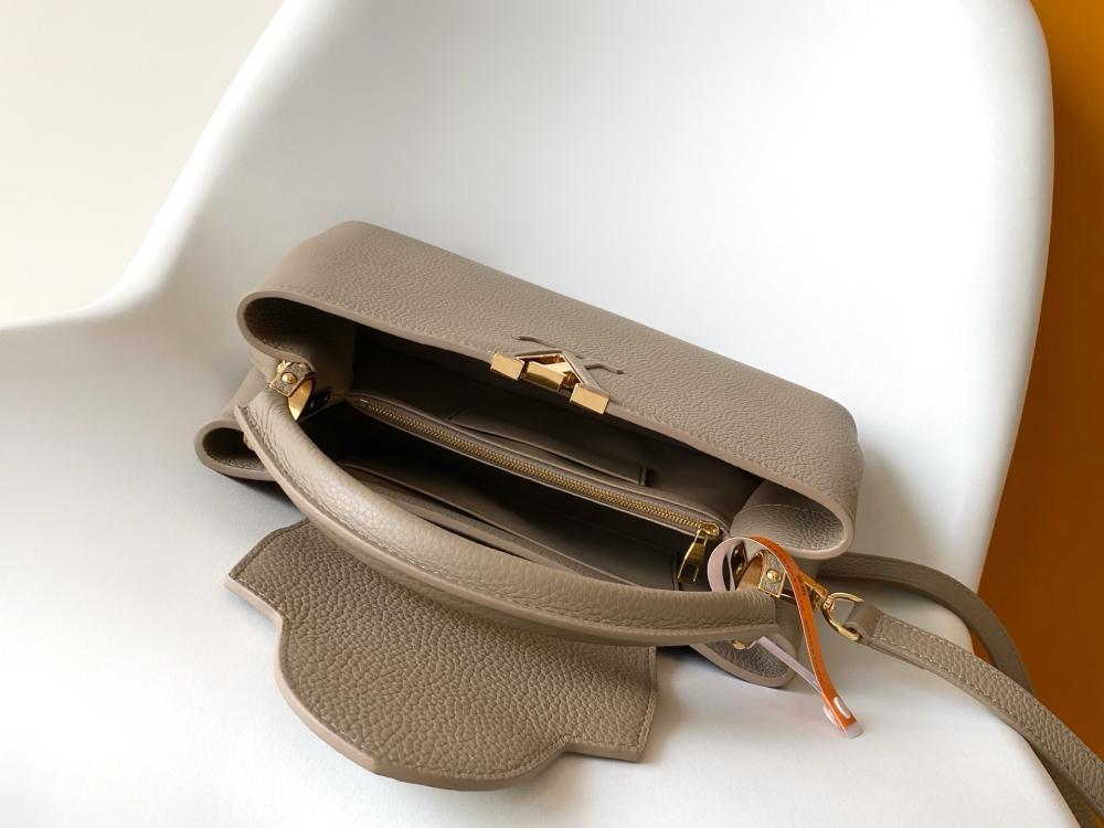 Classic Leather Top Handle Bag