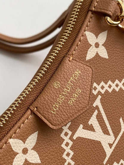 Modern Italian-Inspired Quilted Leather Shoulder Bag