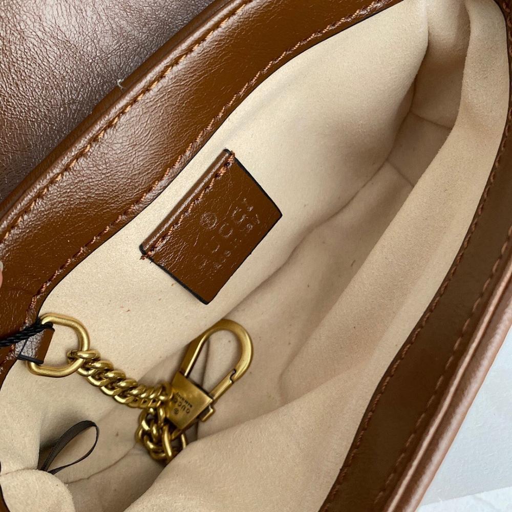 Alma Brown Quilted Leather Top Handle Bag