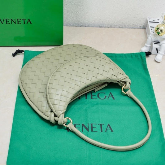 Bobby Woven Leather Shoulder Bag