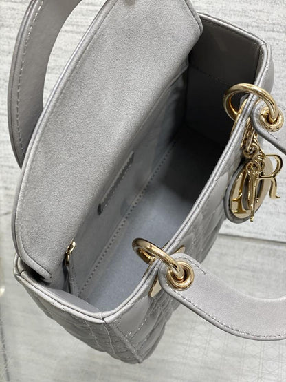 Stylish Leather Top Handle Bag