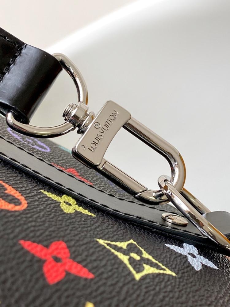 Keepall Monogram Leather Travel Bag