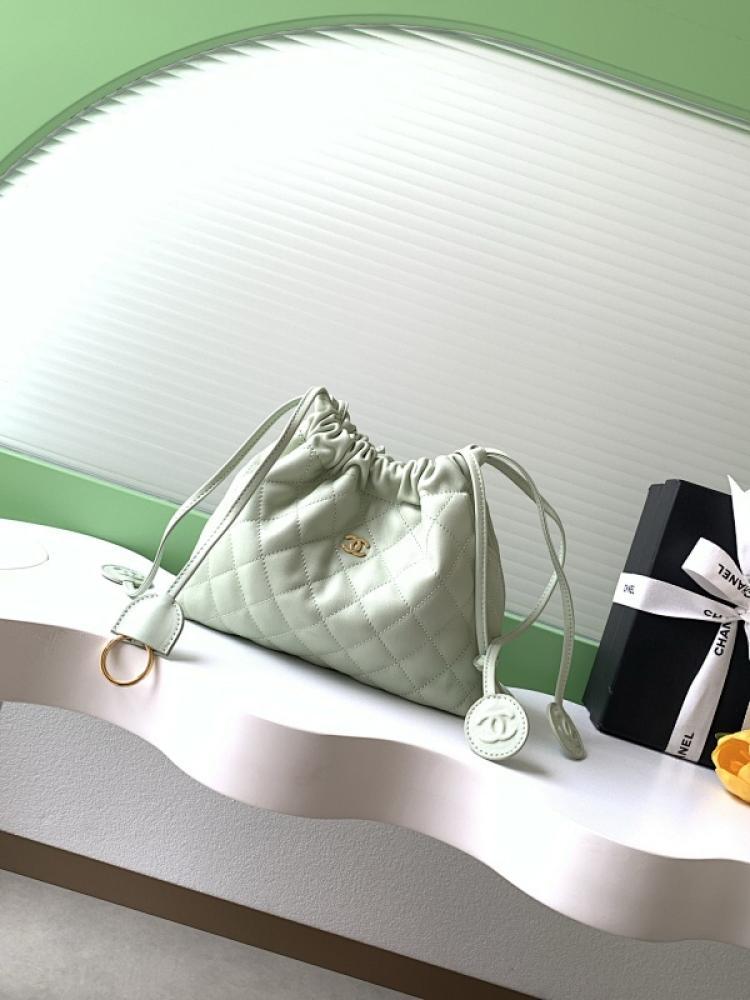 Classic Leather Bucket Bag