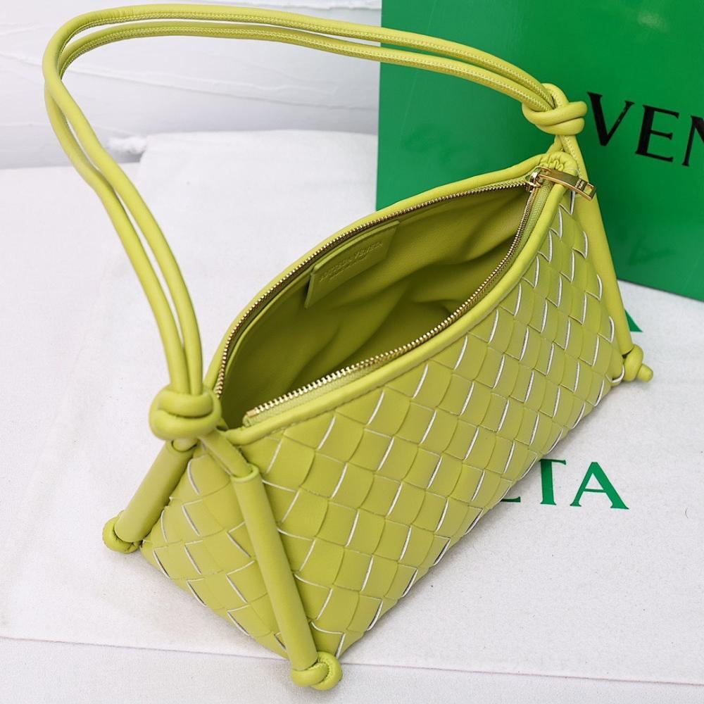 Luxury Premium Woven Lambskin Shoulder Bag