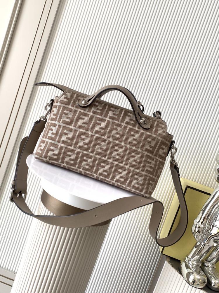 Embroidered Calfskin Shoulder Bag