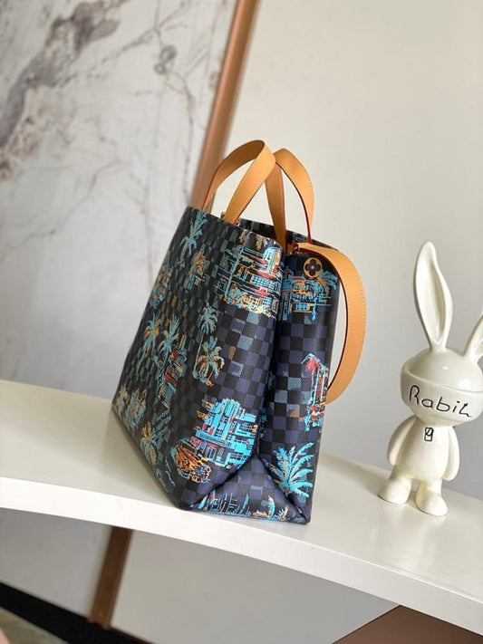 Modern Luxury Canvas Tote Bag