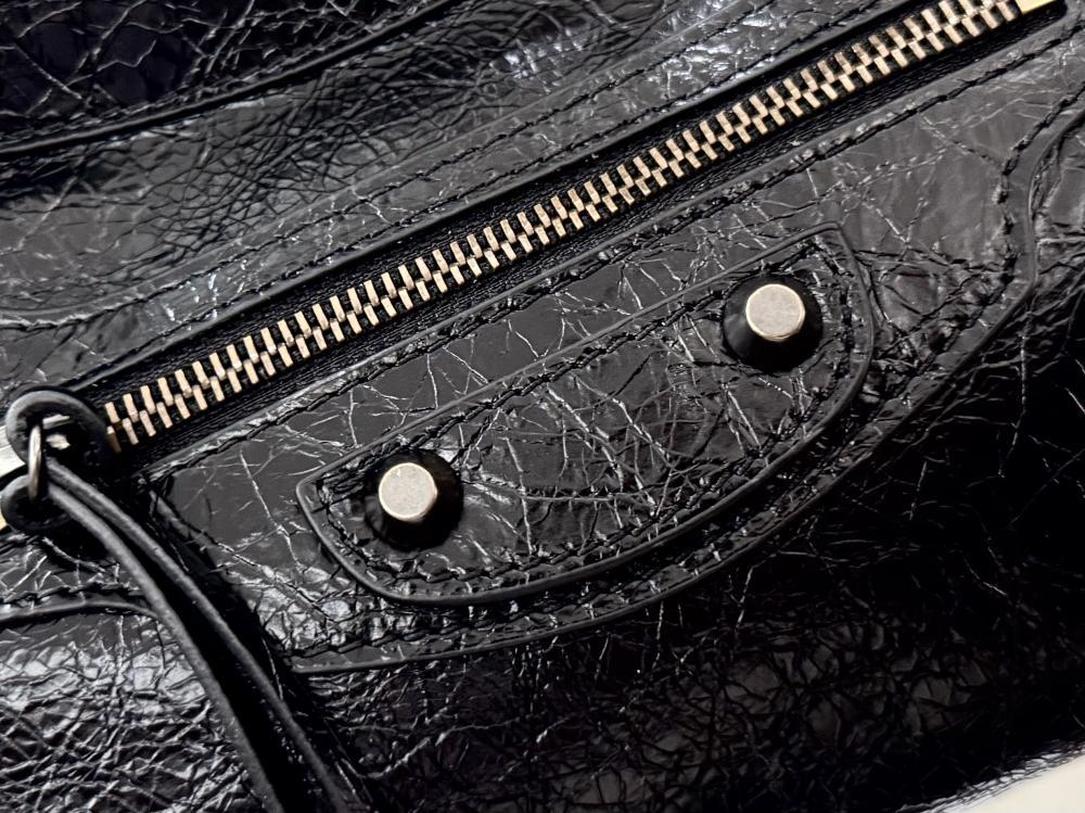Luxury Leather Top Handle Bag