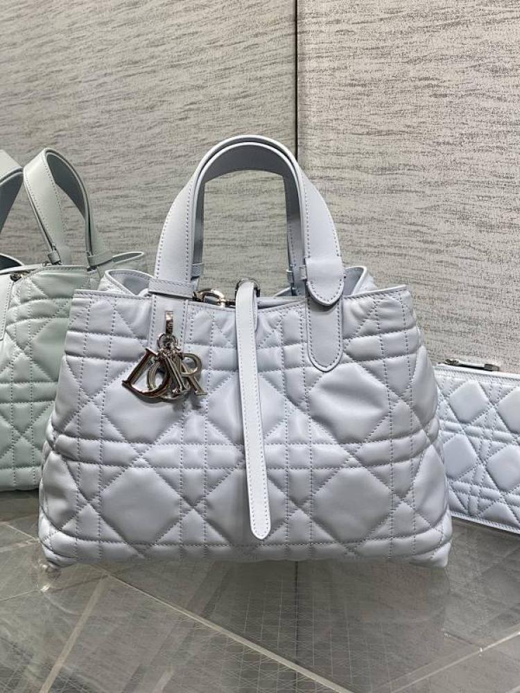 Calfskin Top Handle Bag