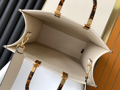 Leather Top Handle Bag