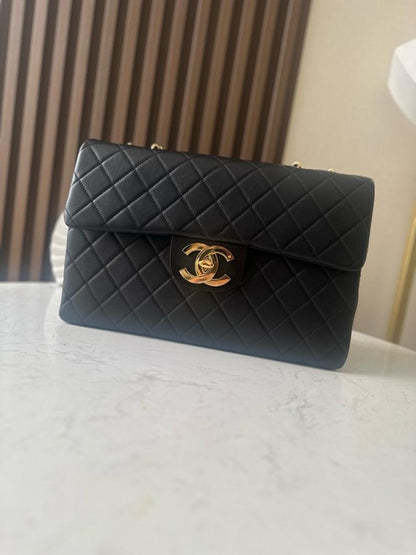 Calfskin Top Handle Bag