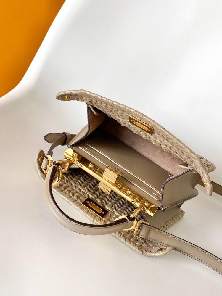Woven Raffia Wallet