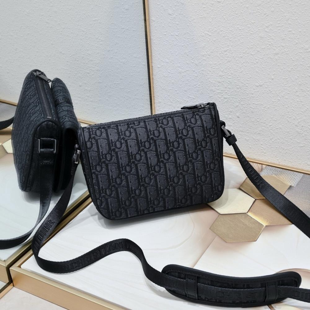 Modern Stylish Black Printed Crossbody Bag