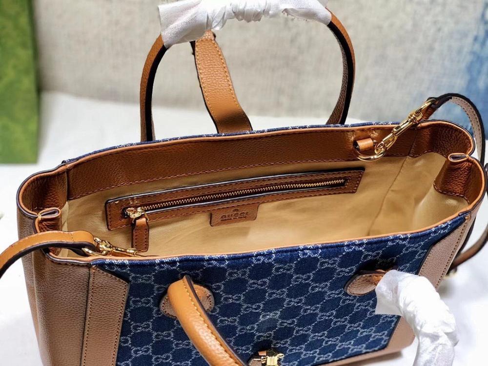 Classic Premium Denim Tote Bag