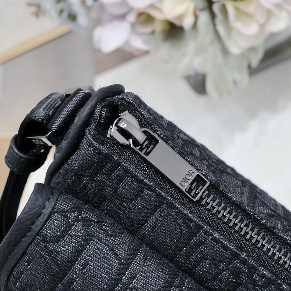 Modern Stylish Black Printed Crossbody Bag