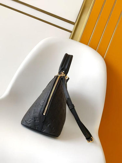 Leather Top Handle Bag
