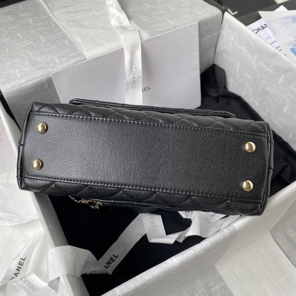 Classic Gold Top Handle Bag
