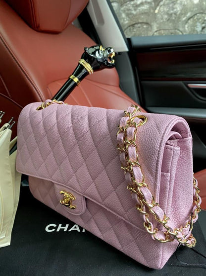 Luxury Leather Top Handle Bag