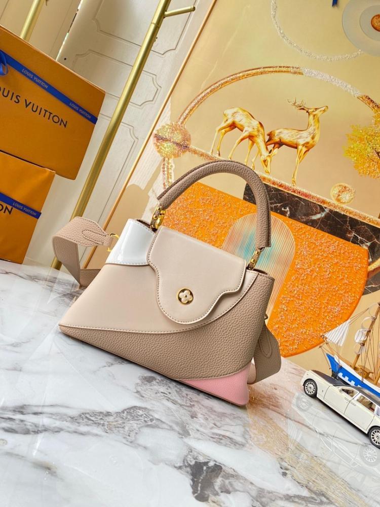 Modern Brown Leather Shoulder Bag – Limited Edition