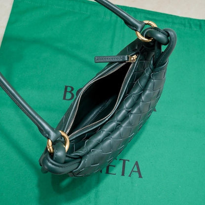 Bobby Woven Leather Shoulder Bag