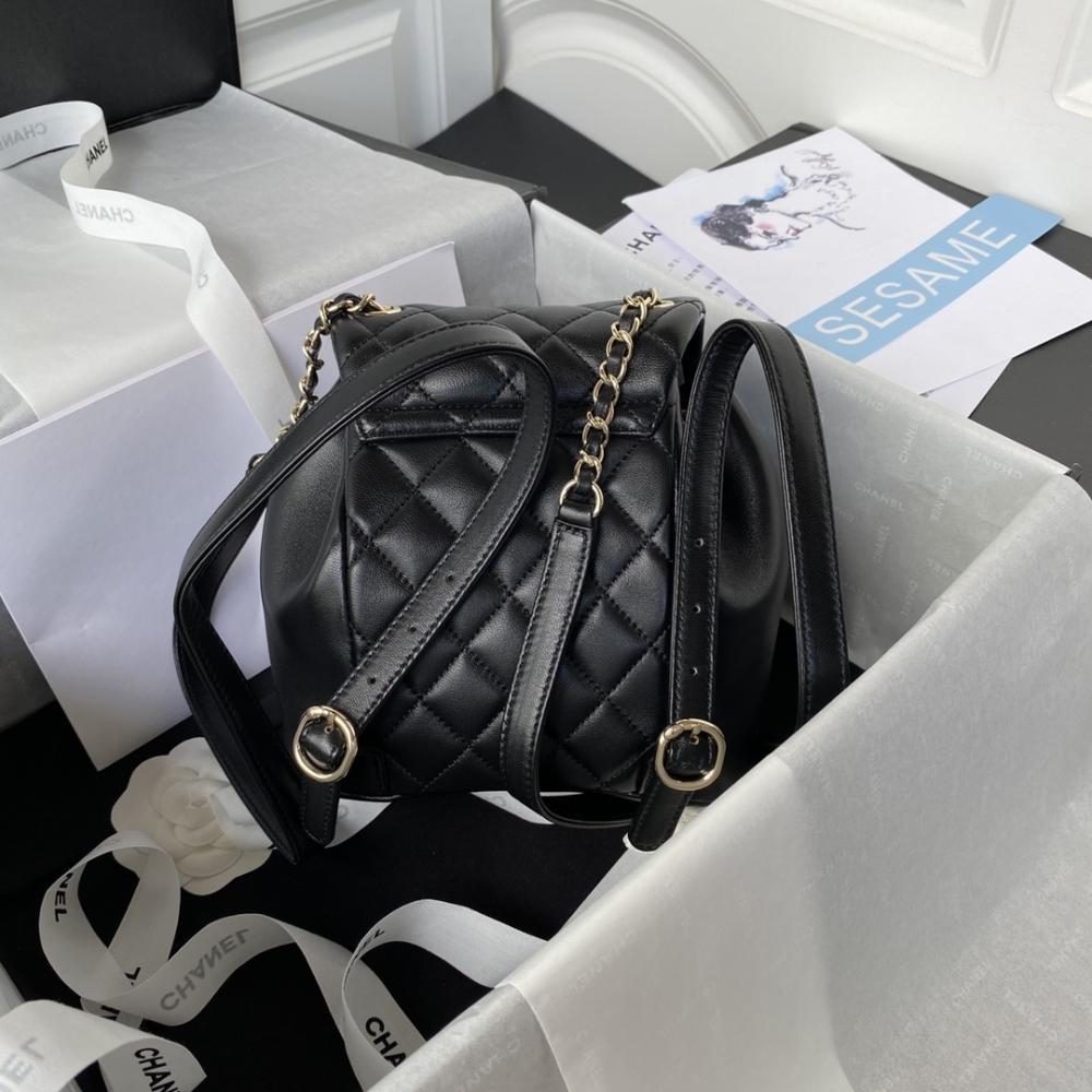 Practical Lambskin Backpack