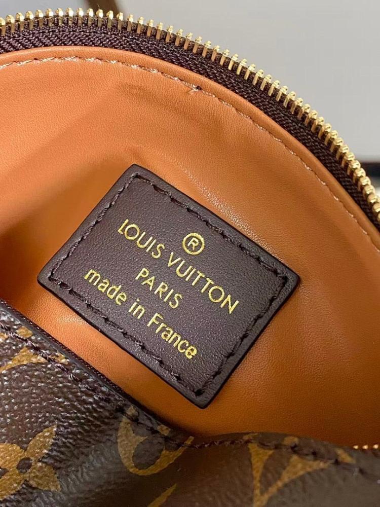 Elegant Stylish Monogram Leather Top Handle Bag