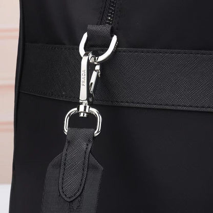 Italian-Inspired Stylish Woven Nylon Crossbody Bag