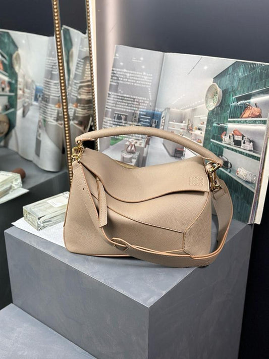 Luxury Refined Printed Top Handle Bag