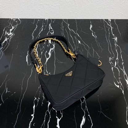 Nylon Hobo Bag