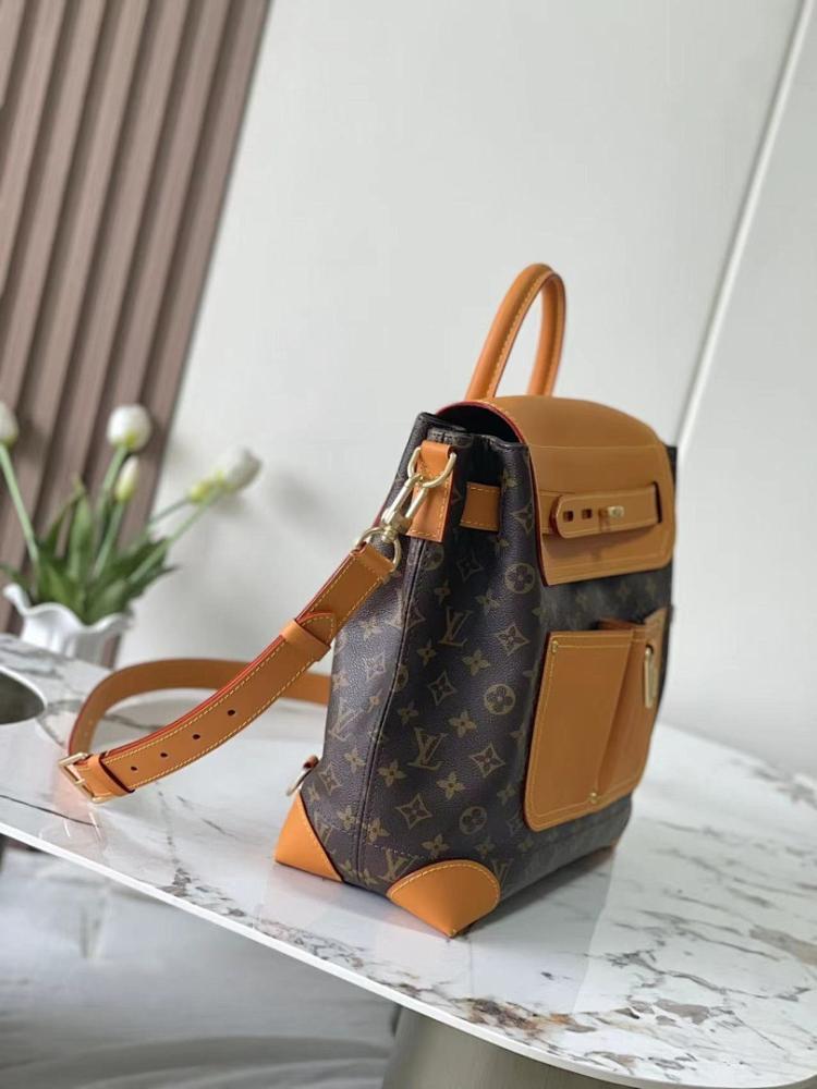 Modern Refined Monogram Backpack