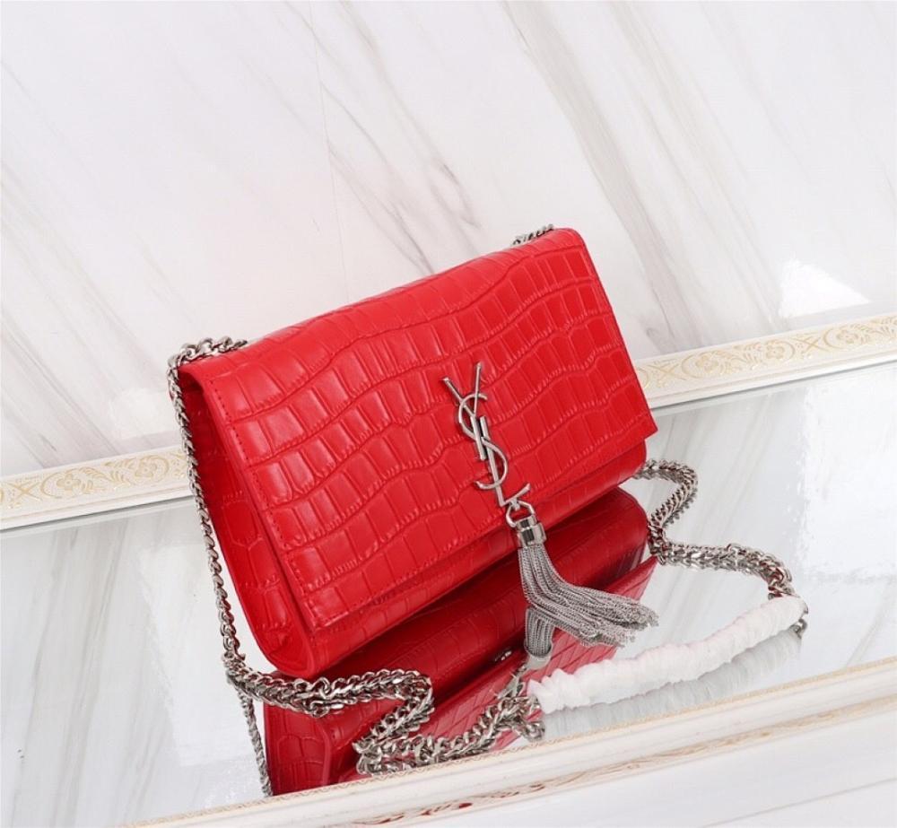 Modern Luxury Calfskin Shoulder Bag
