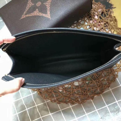 Luxury Elegant Monogram Canvas Top Handle Bag – Limited Edition