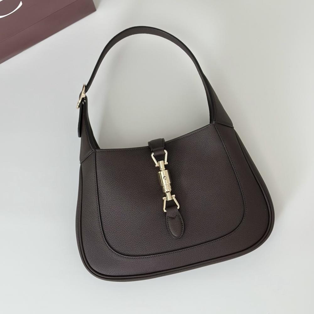 Elegant Leather Top Handle Bag