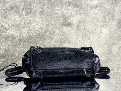 Luxury Leather Top Handle Bag