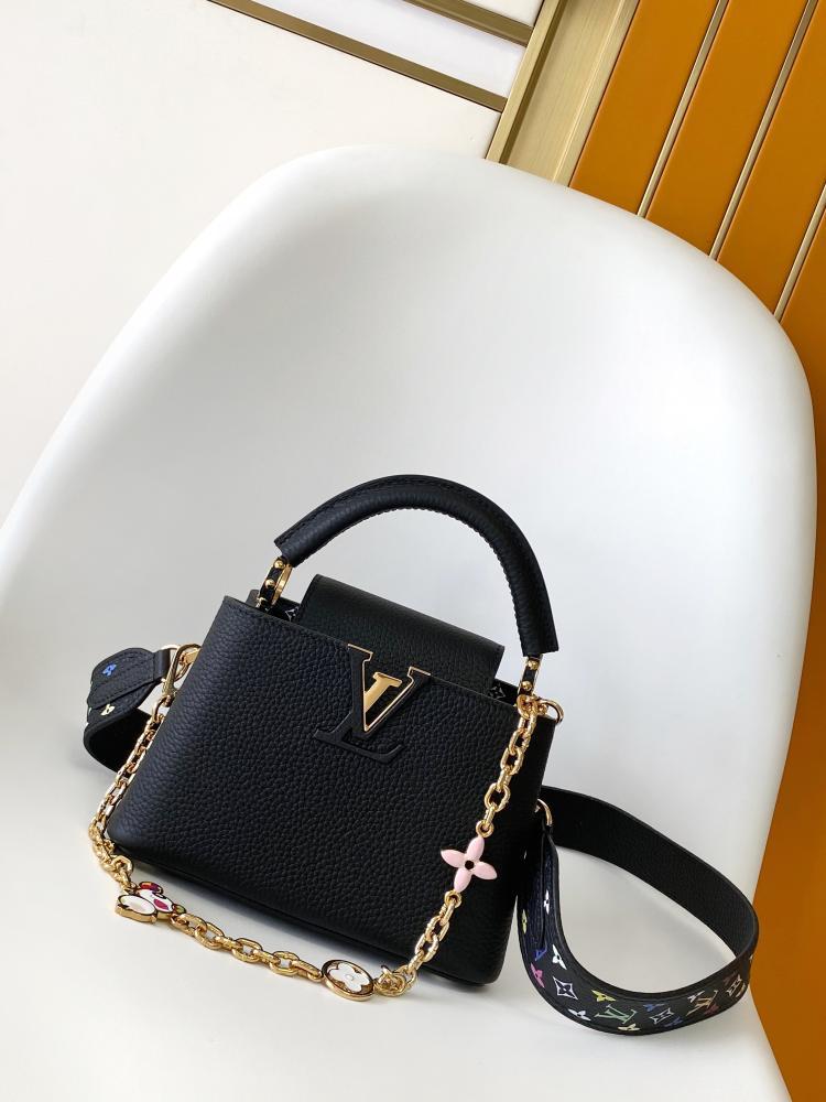 Calfskin Top Handle Bag