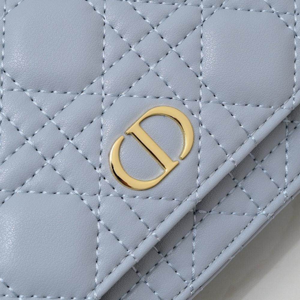 Luxury Refined White Embroidered Calfskin Shoulder Bag