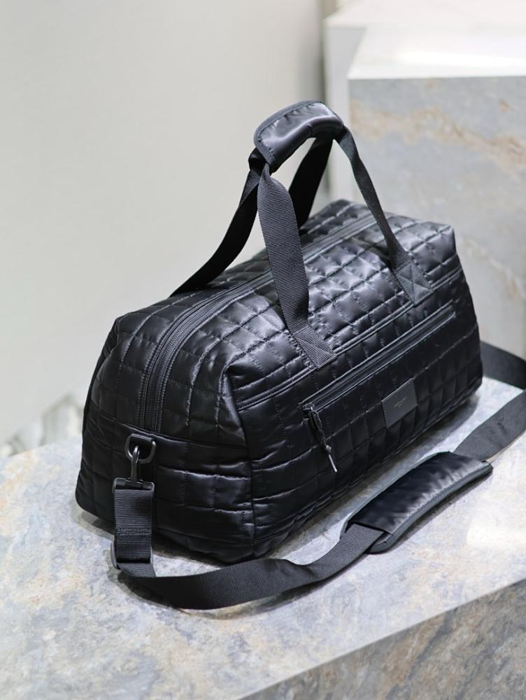 Luxury Elegant Quilted Nylon Travel Bag
