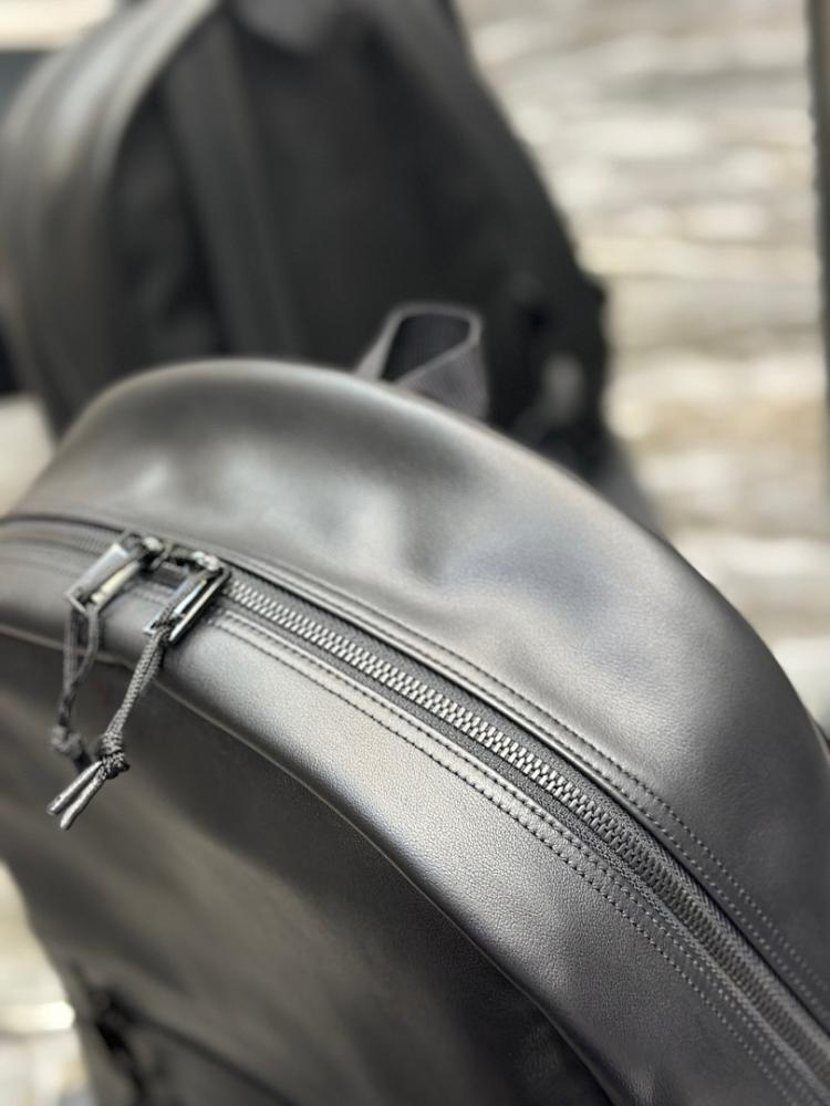 Modern Italian-Inspired Leather Backpack