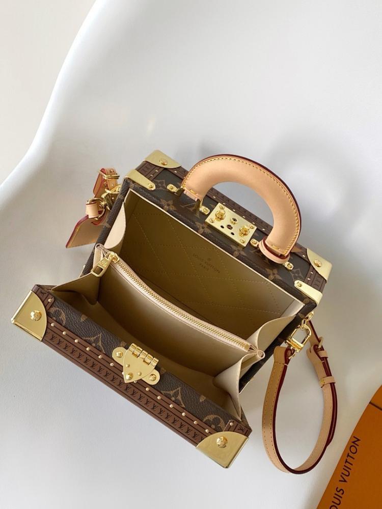 Modern Elegant Studded Leather Top Handle Bag