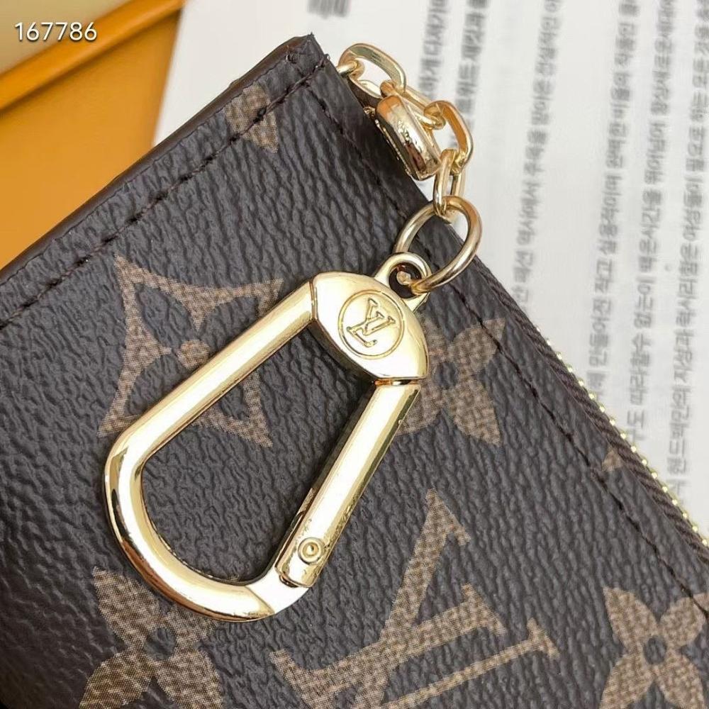 Elegant Refined Gold Monogram Leather Top Handle Bag