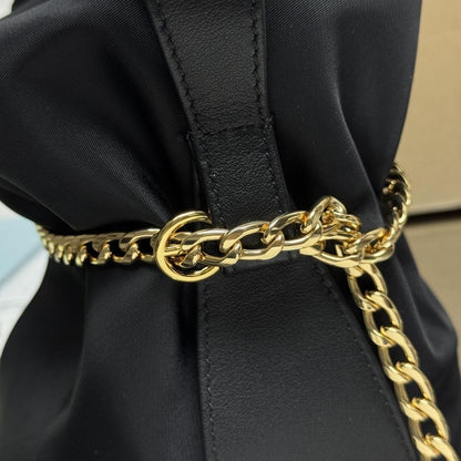 Calfskin Top Handle Bag
