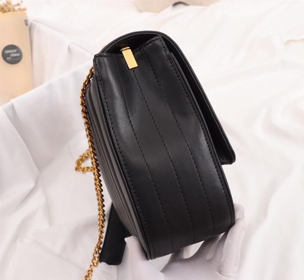 Elegant Premium Lambskin Top Handle Bag